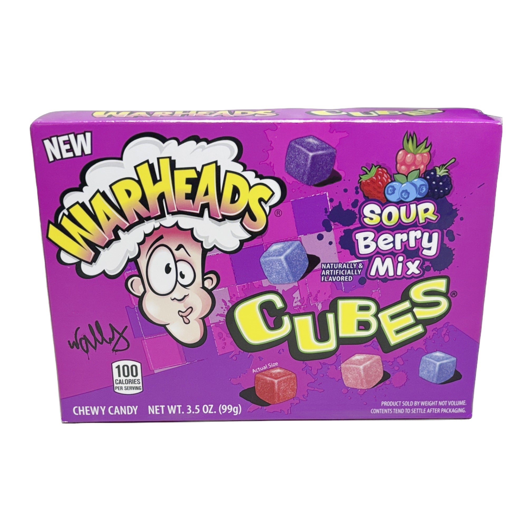 Warhead Sour Berry Mix Cubes Tb