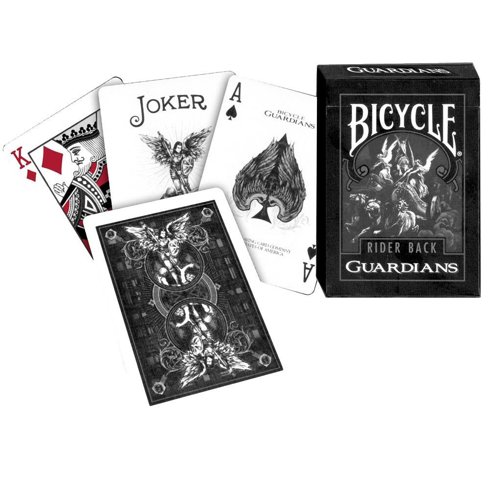 Deck Bicycle Guardians Playing Cards by Theory11 Black Magic Cardistry