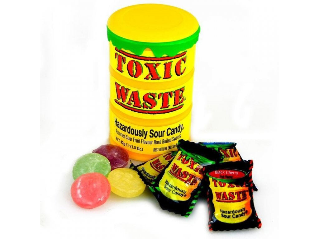 Extreme SOUR Candy!! TIKTOK Toxic Waste Slime Lickers, Warhead Candy & Cry  Baby Gum Balls