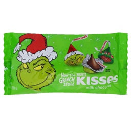 Hershey's Grinch Kisses 209g Best By 09/30/24