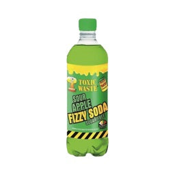 Toxic Waste Sour Apple Sugar Free Soda 500ml Best By 06/2024