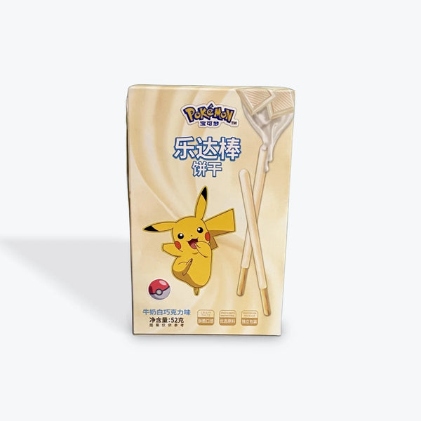 Pokemon Bar Cookies White Chocolate 52g