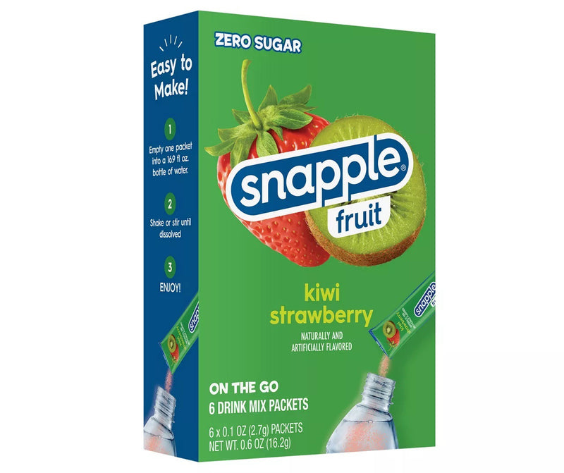 Snapple Kiwi Strawberry Singles To Go