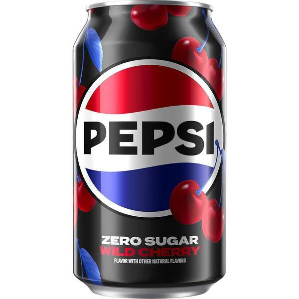 Pepsi Zero Wild Cherry 355ml