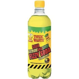 Toxic Waste Sour Lemon Lime Sugar Free Soda 500ml Best By 06/2024