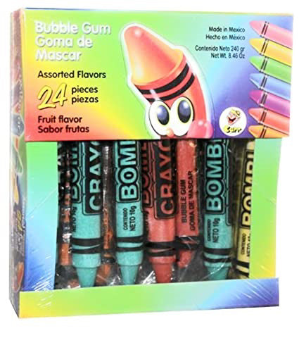 Crayon Bubblegum Each