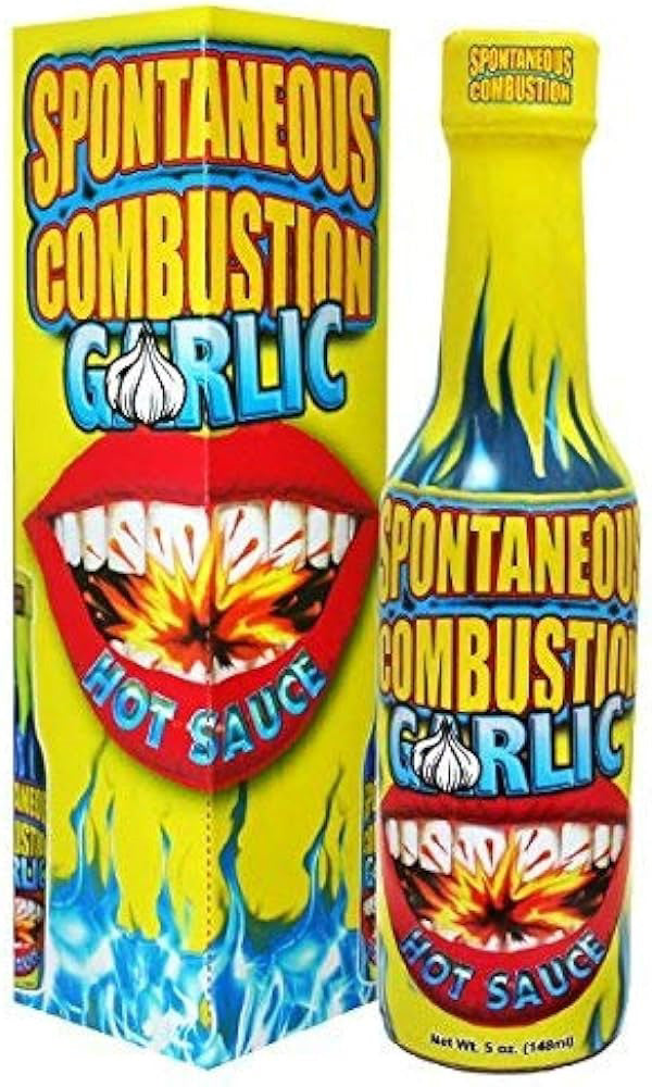 Spontaneous Combustion Garlic Hot Sauce