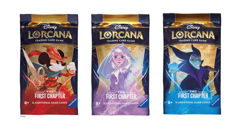 Disney Lorcana The First Chapter - Booster Pack (Random Selection)