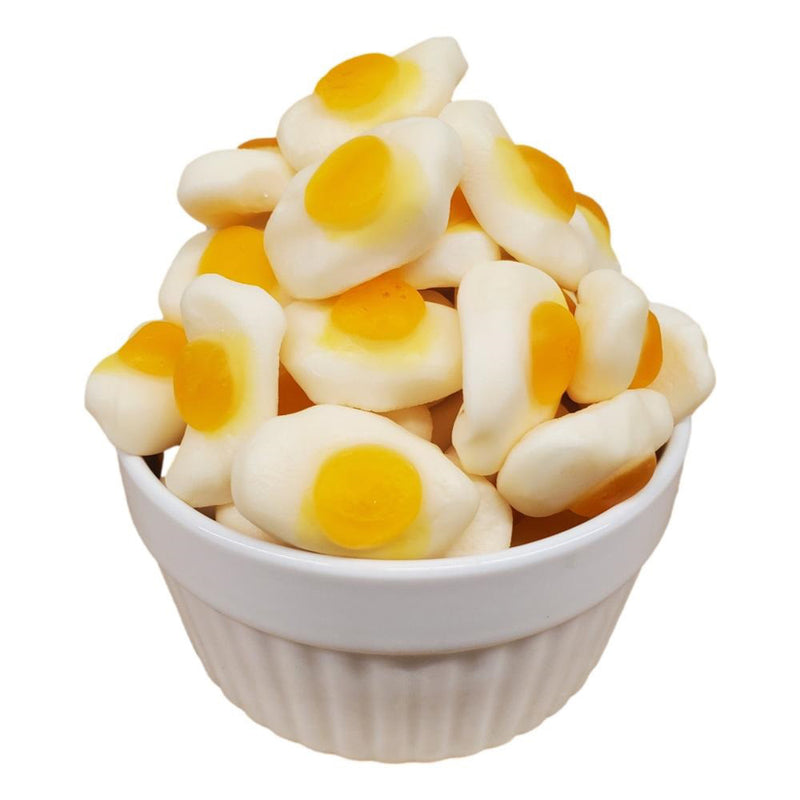 Gummy Fried Eggs 200g (Peach Flavour)