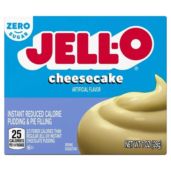 Jell-O Zero Sugar Cheesecake Pudding