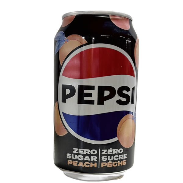 Pepsi Zero Sugar Peach 355ml