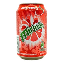 Strawberry Mirinda 330ml Best By 02/18/24