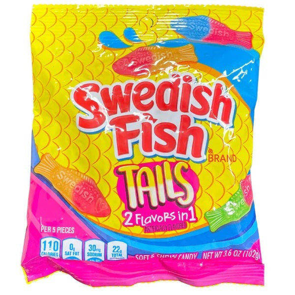 Sweedish Fish Tails 102g