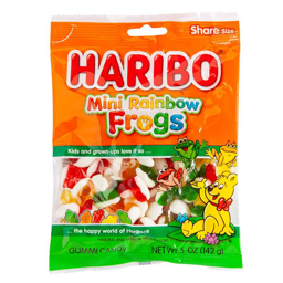 Haribo Mini Rainbow Frogs 142g